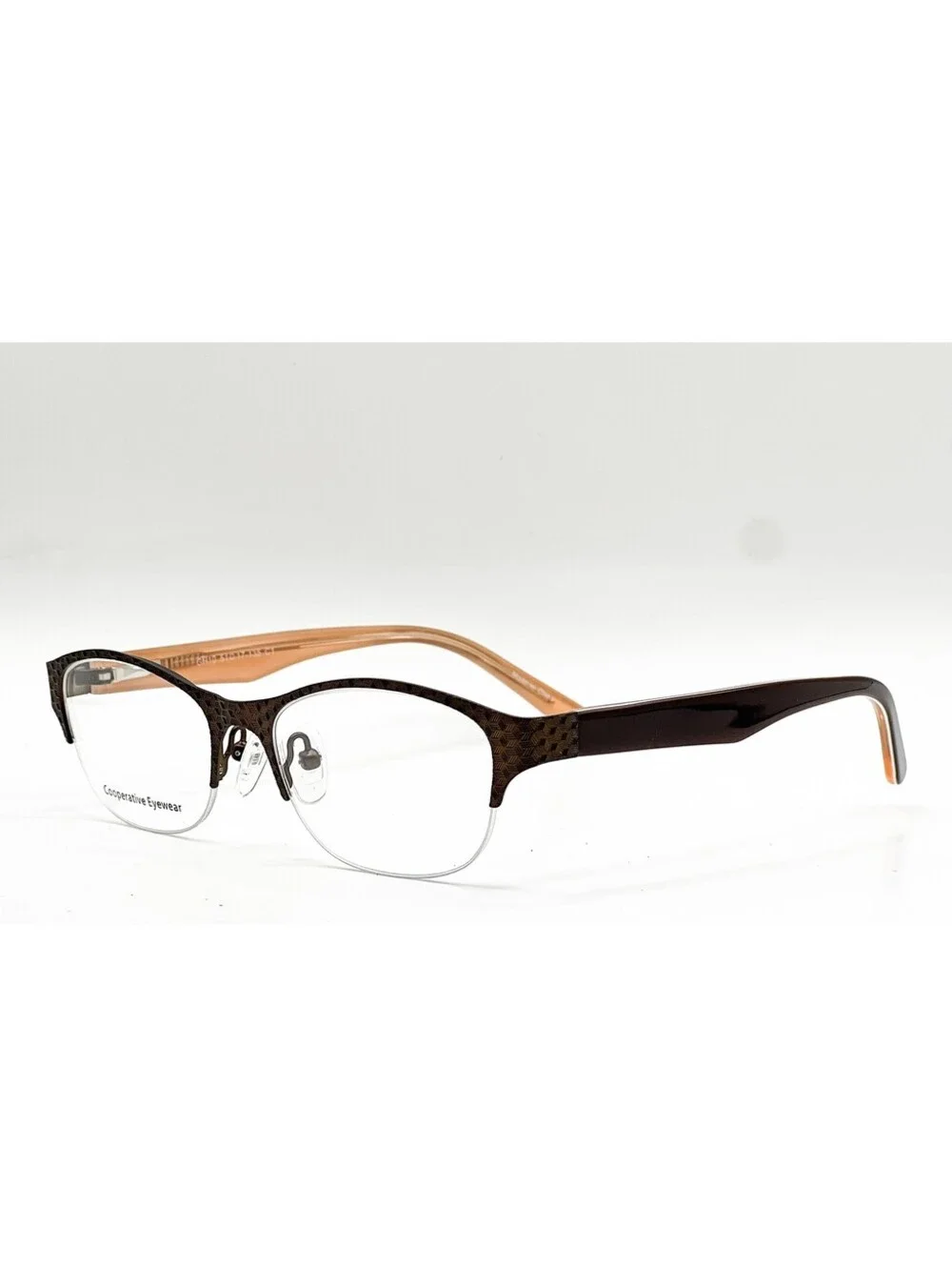 Cooperative Eyewear Gh10 C1 Bronze Authentic Eyeglasses 51-17-135
